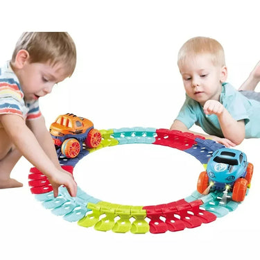 RaceCraft | Combina emoción y creatividad - Pista de carreras flexible y aventurera